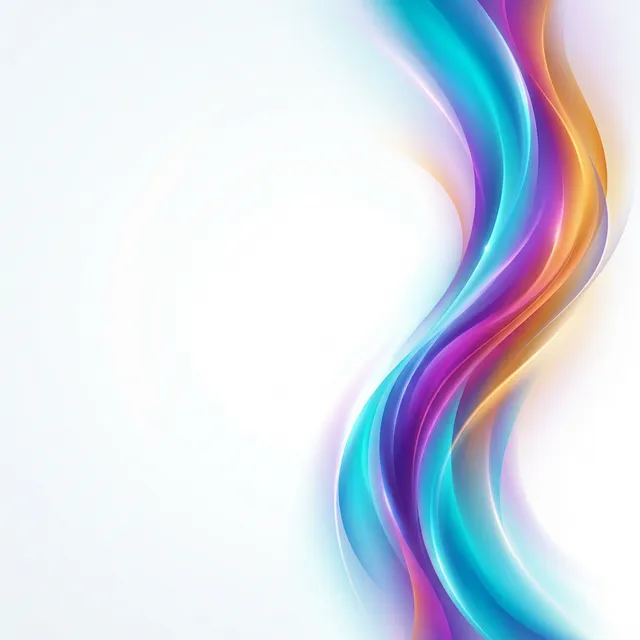 Abstract flowing tech background
